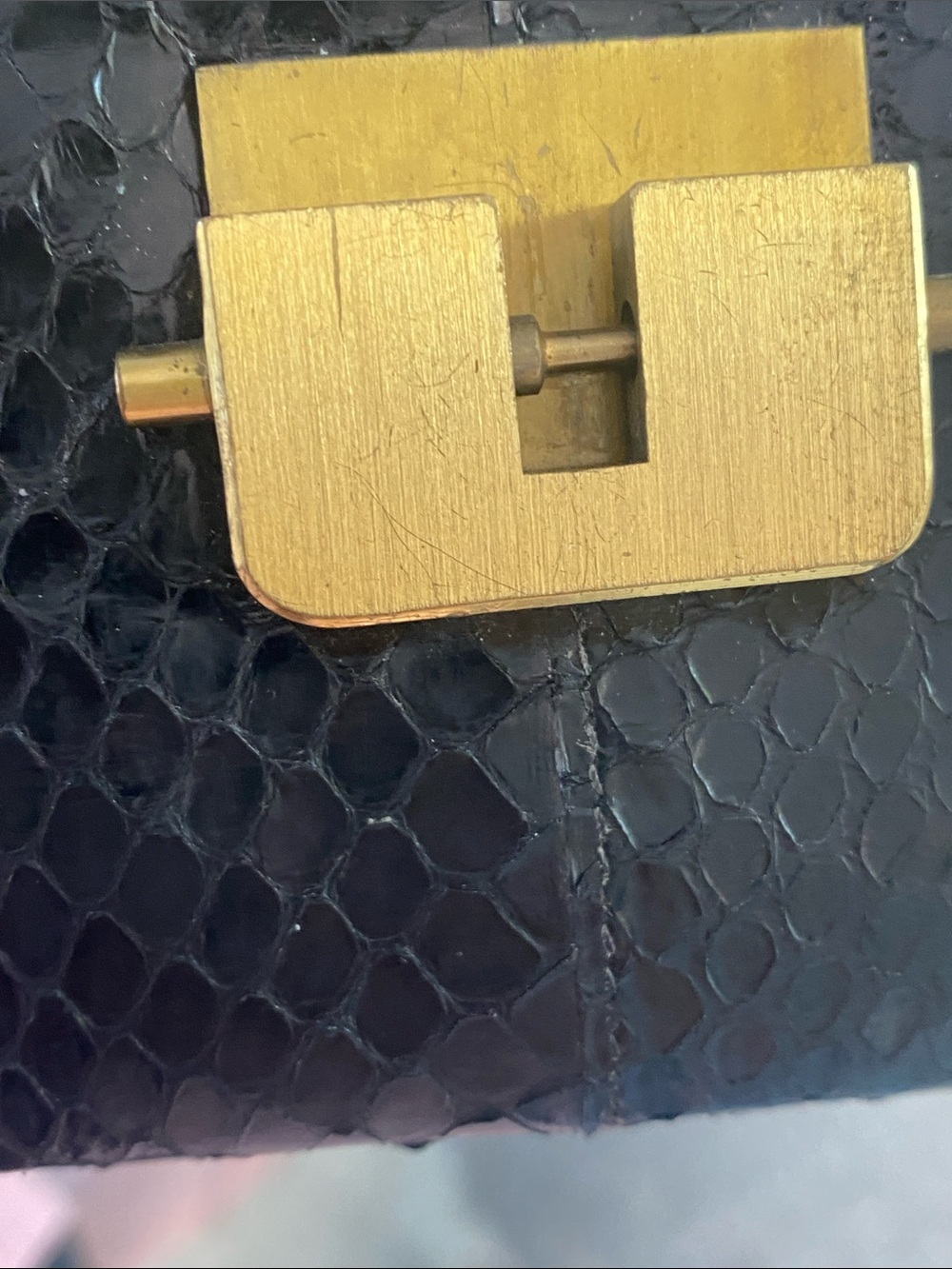 Santi vintage made in Canada black bag - Picture 7 of 9